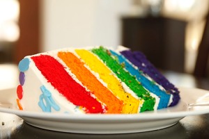Rainbow Cake / Bolu Kukus Pelangi - spektrumdunia.blogspot.com